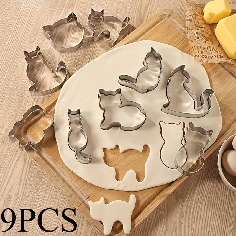 Baking Kitchen Set - Набор из 9 формочек для печенья,