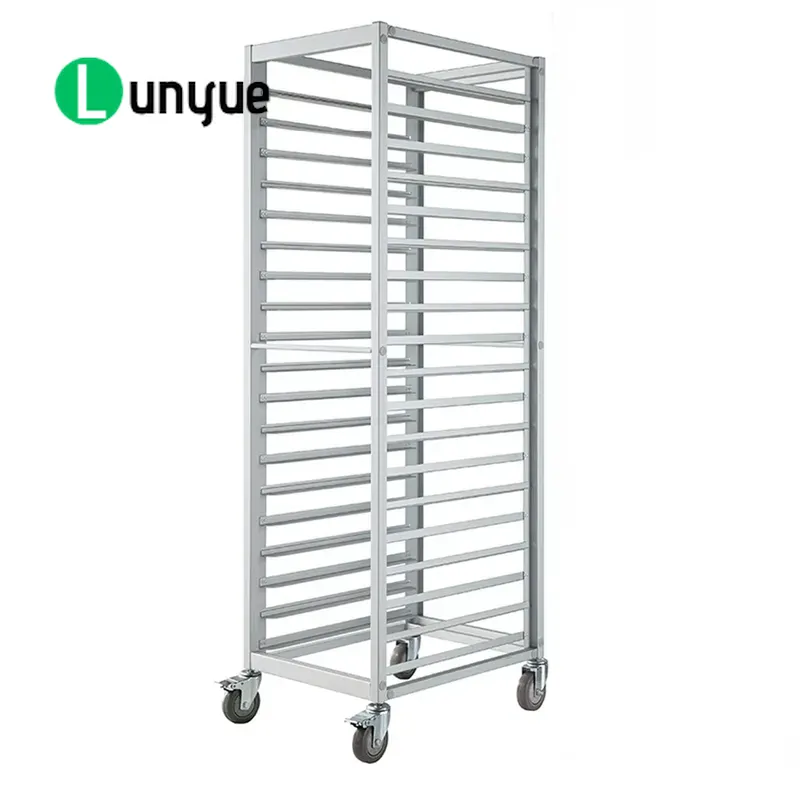 Kitchen Baking Cart - 18-слойная алюминиевая решетка для выпечки 1780x650x470