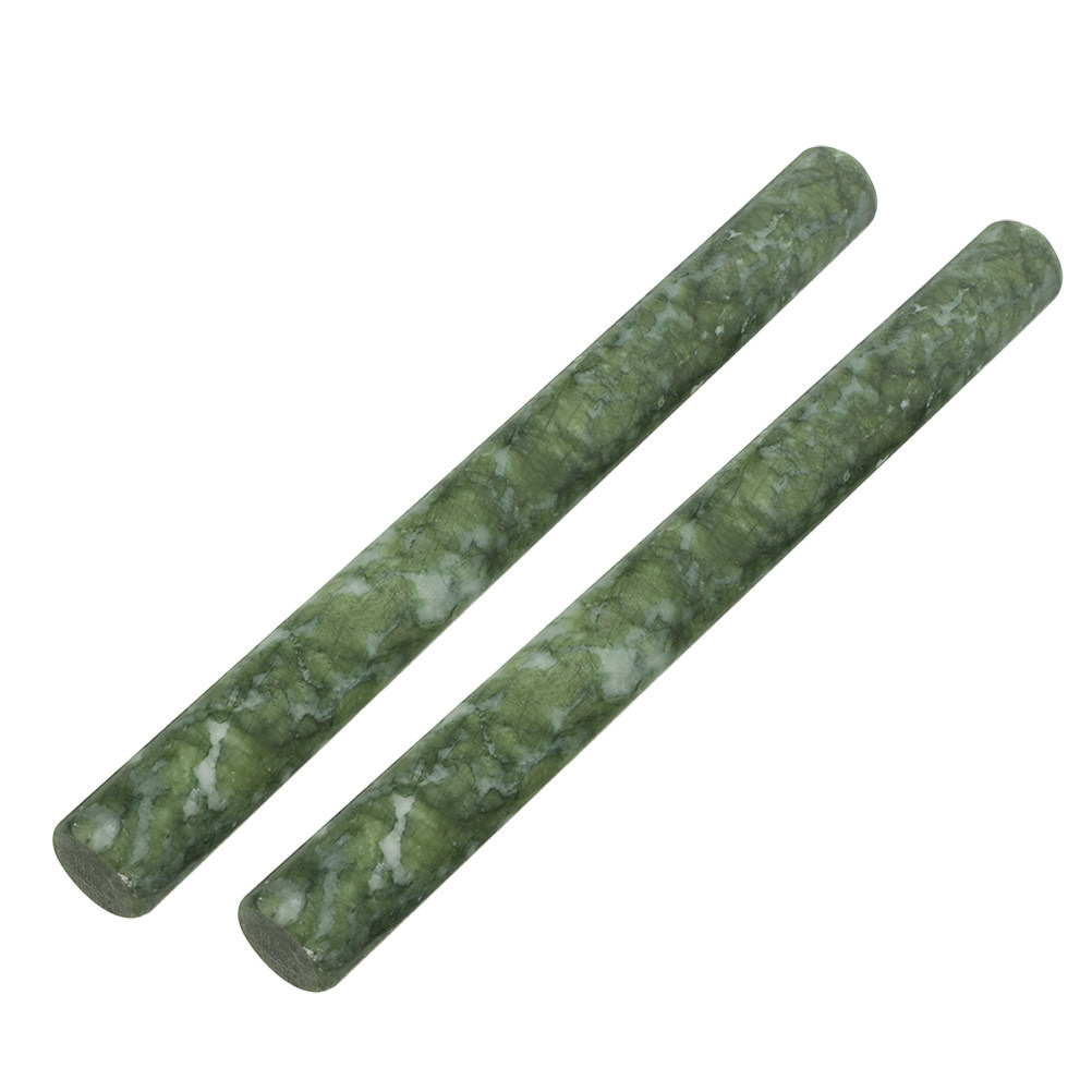 Kitchen Roller Baking - 2 шт. натуральная мраморная скалка с