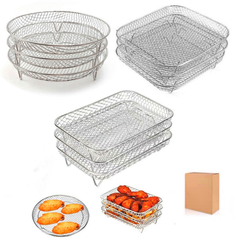 Трехъярусная подставка из нерж – обзор и цена Kitchen Baking Rack
